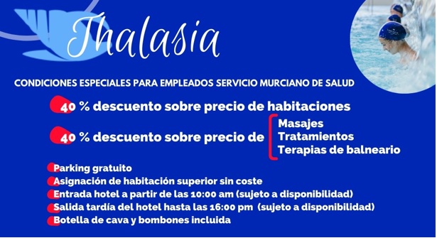 Oferta Especial SMS Hotel Thalasia - Año 2022