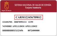 Tarjeta sanitaria SMS